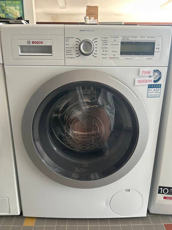Bosch wasmachine - 9 kg - 1600 t/m