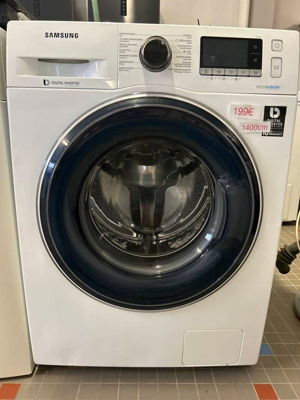 Samsung wasmachine - 8 kg - 1400 t/m