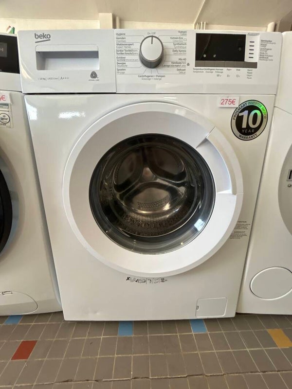 Beko wasmachine - 10 kg - 1400 t/m