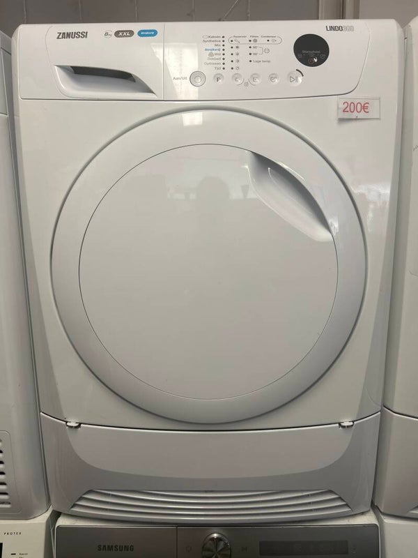 Zanussi droogkast - 8 kg - snel drogend