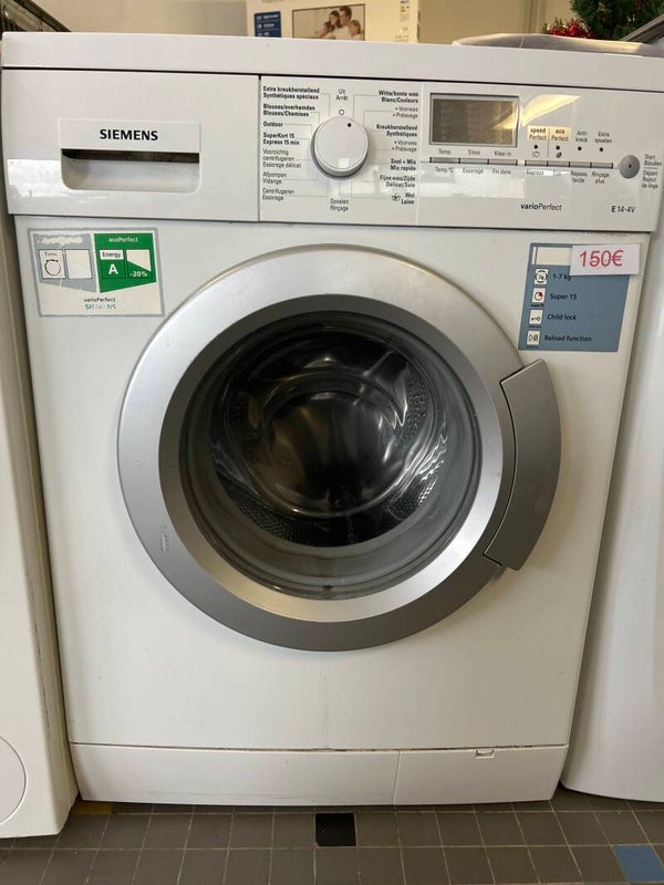 Siemens wasmachine - 7 kg - 1400 t/m