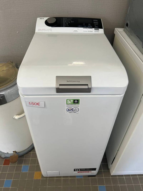 Boven-lader wasmachine aeg - 7 kg - 1300 t/m