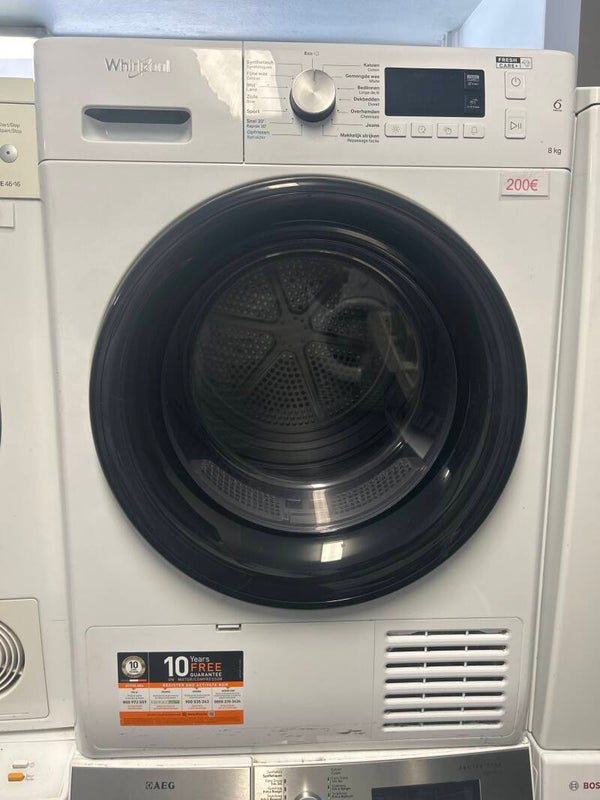 Whirlpool droogkast - 8 kg - snel drogend