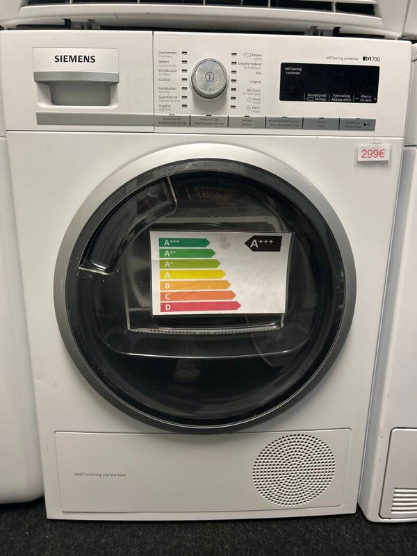 Siemens droogkast - 9 kg - self-cleaning - a-klasse