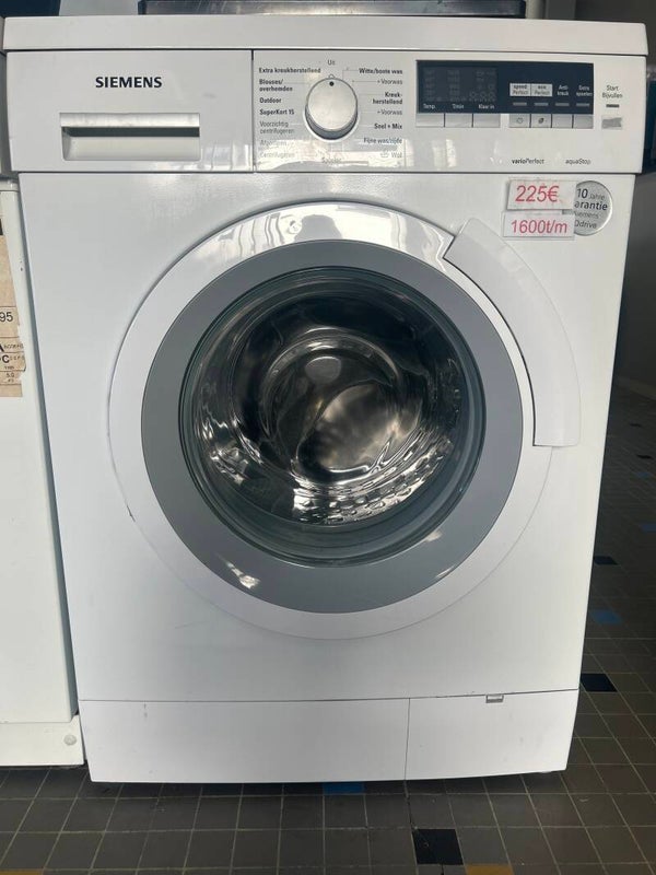 Siemens wasmachine - 8 kg - 1600 t/m
