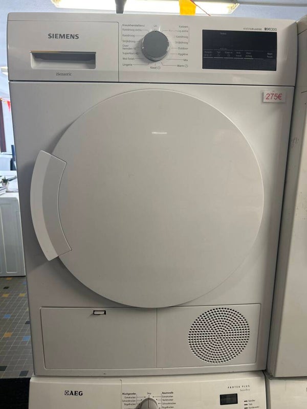 Condensdroogkast Siemens - 8 kg - snel drogend