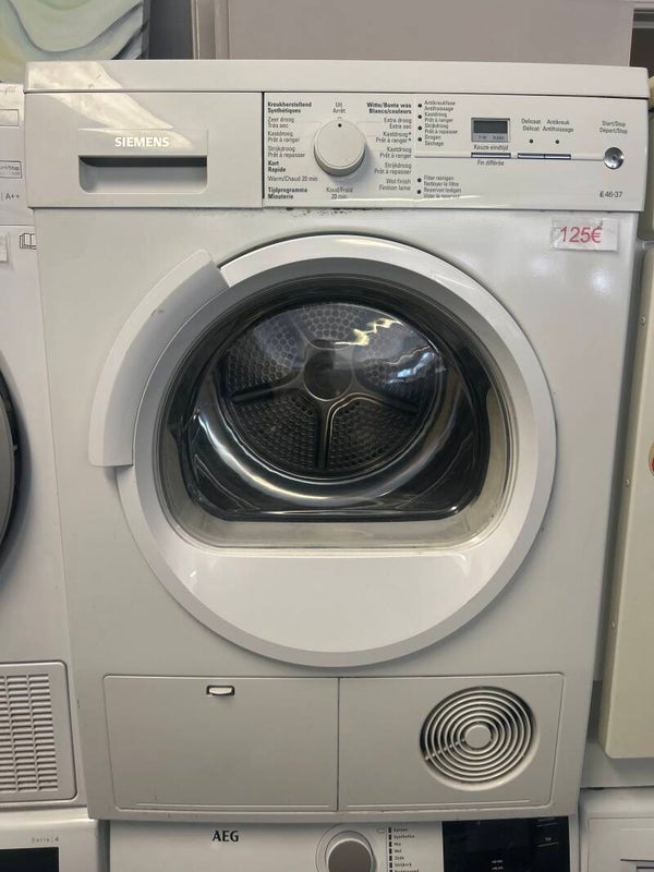 Droogkast Siemens - snel drogende - 7 kg