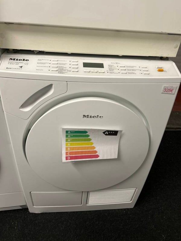 Droogkast Miele - Warmtepomp - A-klasse - 9 kg - condensbak