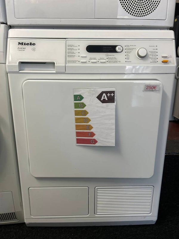 Droogkast Miele - Warmtepomp - A-klasse - 8 kg - condensbak