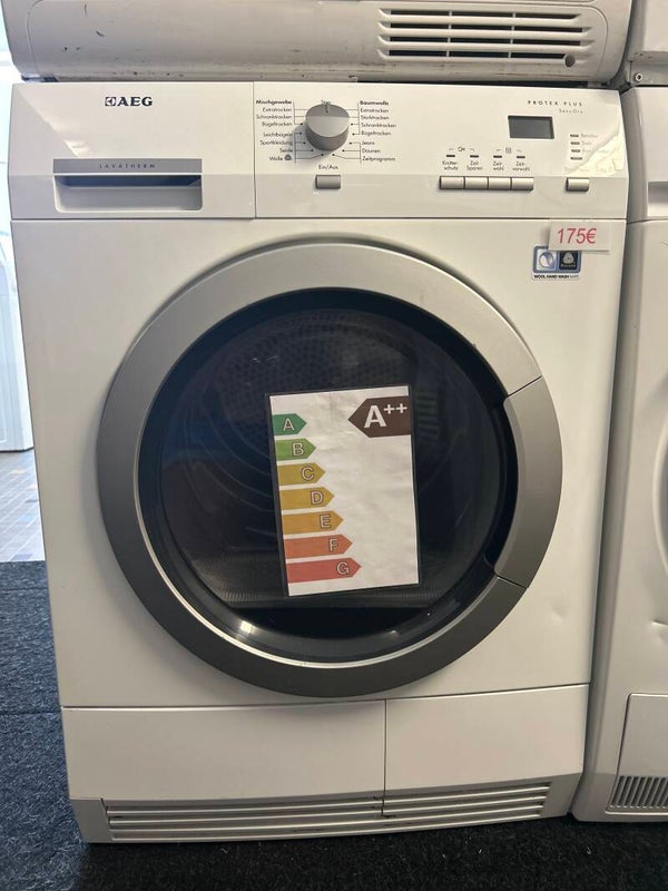 Aeg droger - 8 kg - a-klasse
