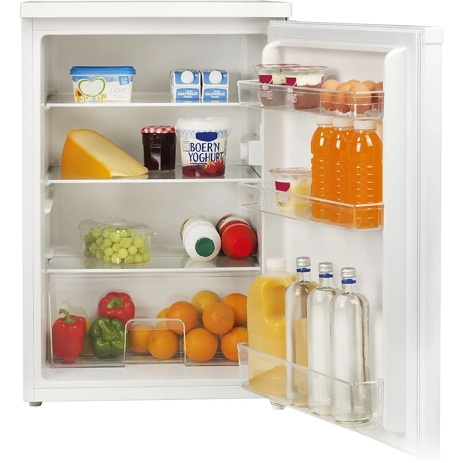 Tafelmodel koelkast Everglades - 130 liter - 85 cm hoog - 55 cm breed - 5 jaar garantie