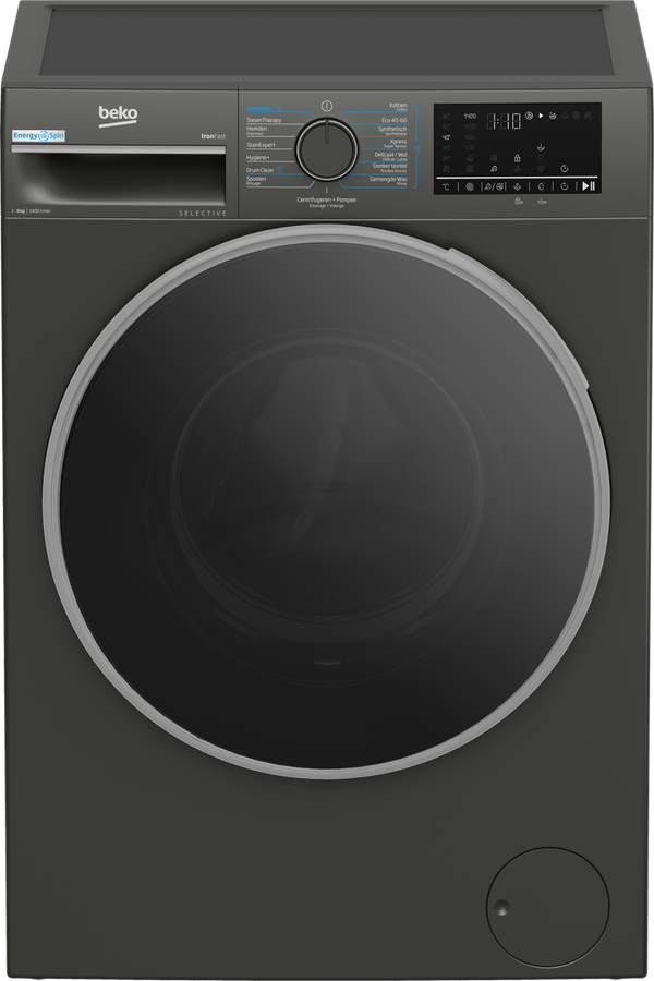 Beko wasmachine - 9 kg - 1400t/m - 2+3 jaar garantie