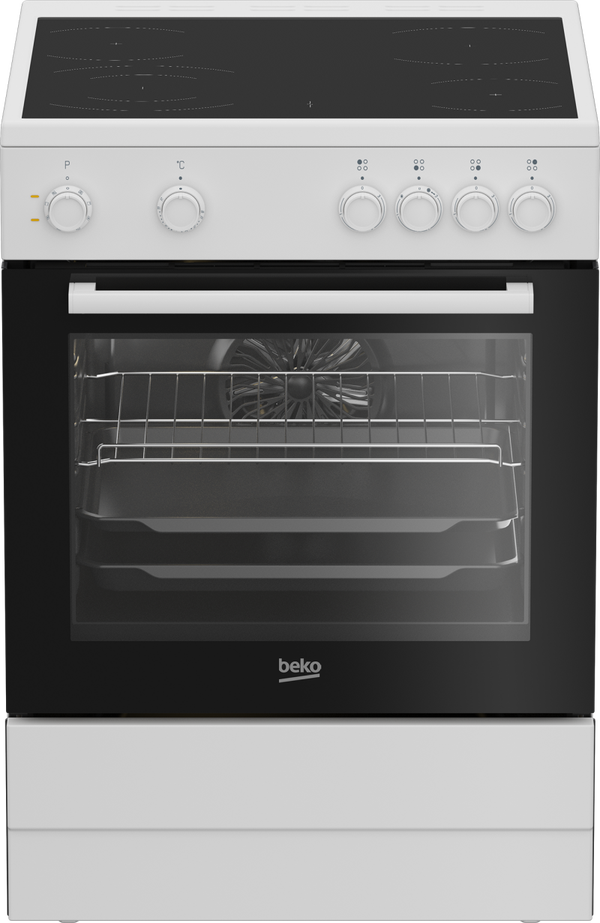 Fornuis Beko - 66 l - 60 cm breed - 85 cm hoog - 2 jaar garantie