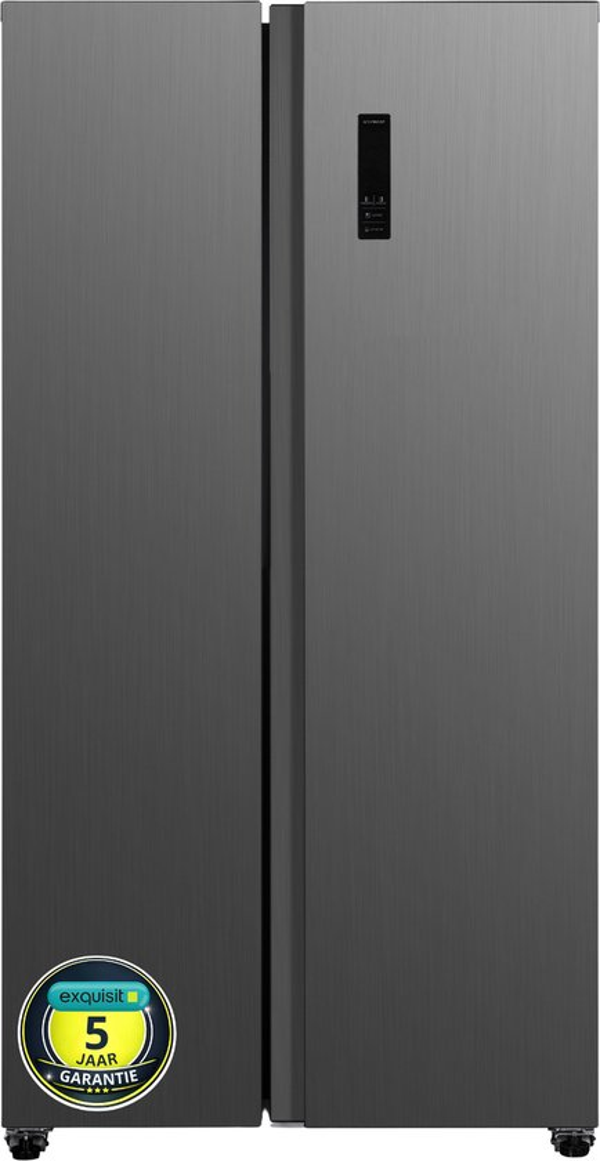 Amerikaanse frigo Exquisit - 442 L - 177 cm hoog - 90 cm breed - 5 jaar garantie