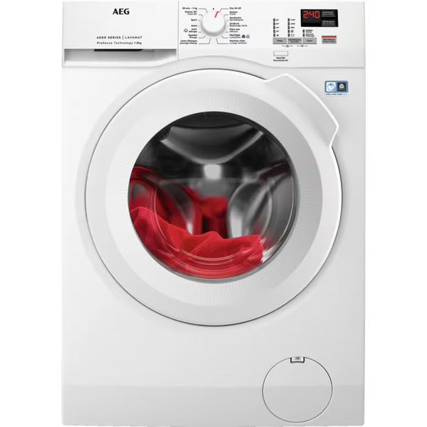 Wasmachine AEG - 8 kg - 1400 t/m - A klasse - 2 jaar garantie