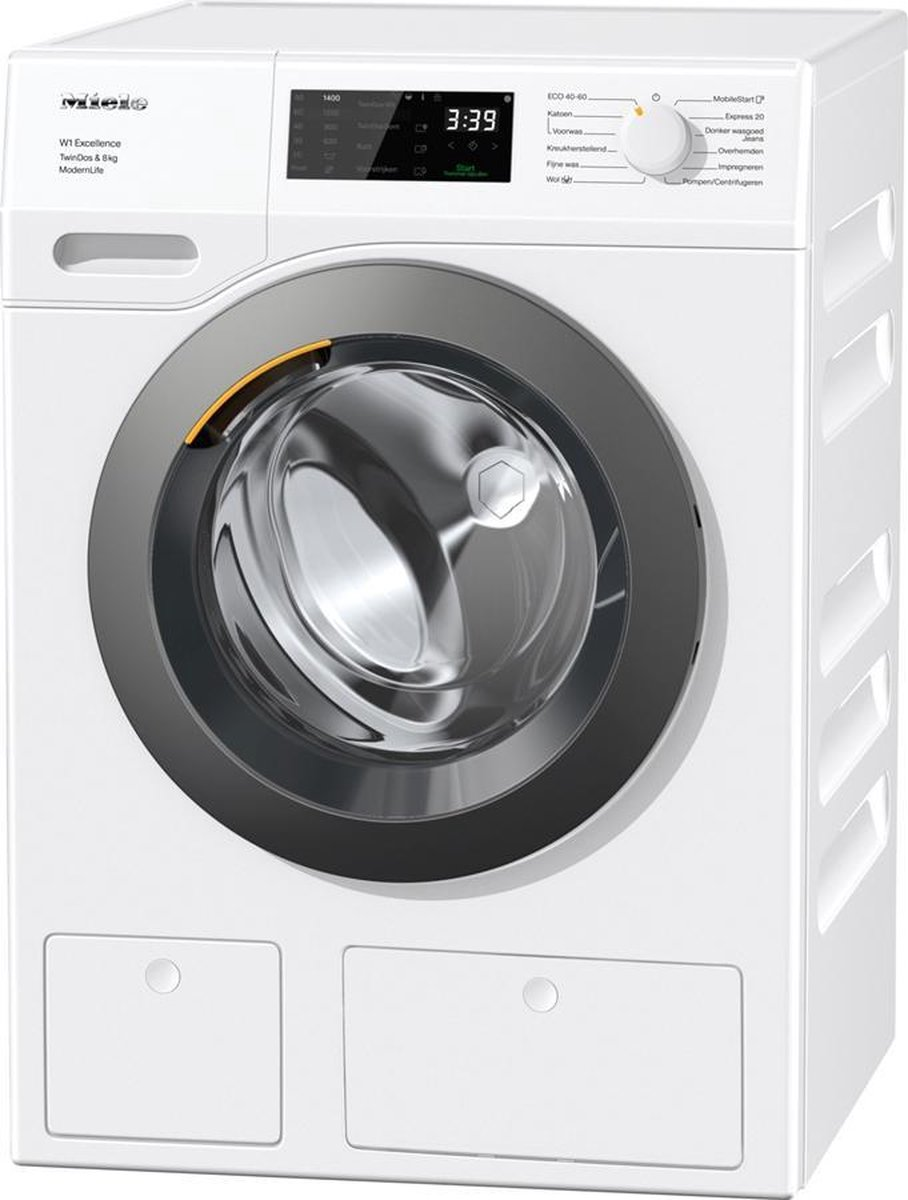 Wasmachine Miele - 8 kg - 1400t/m - TwinDos