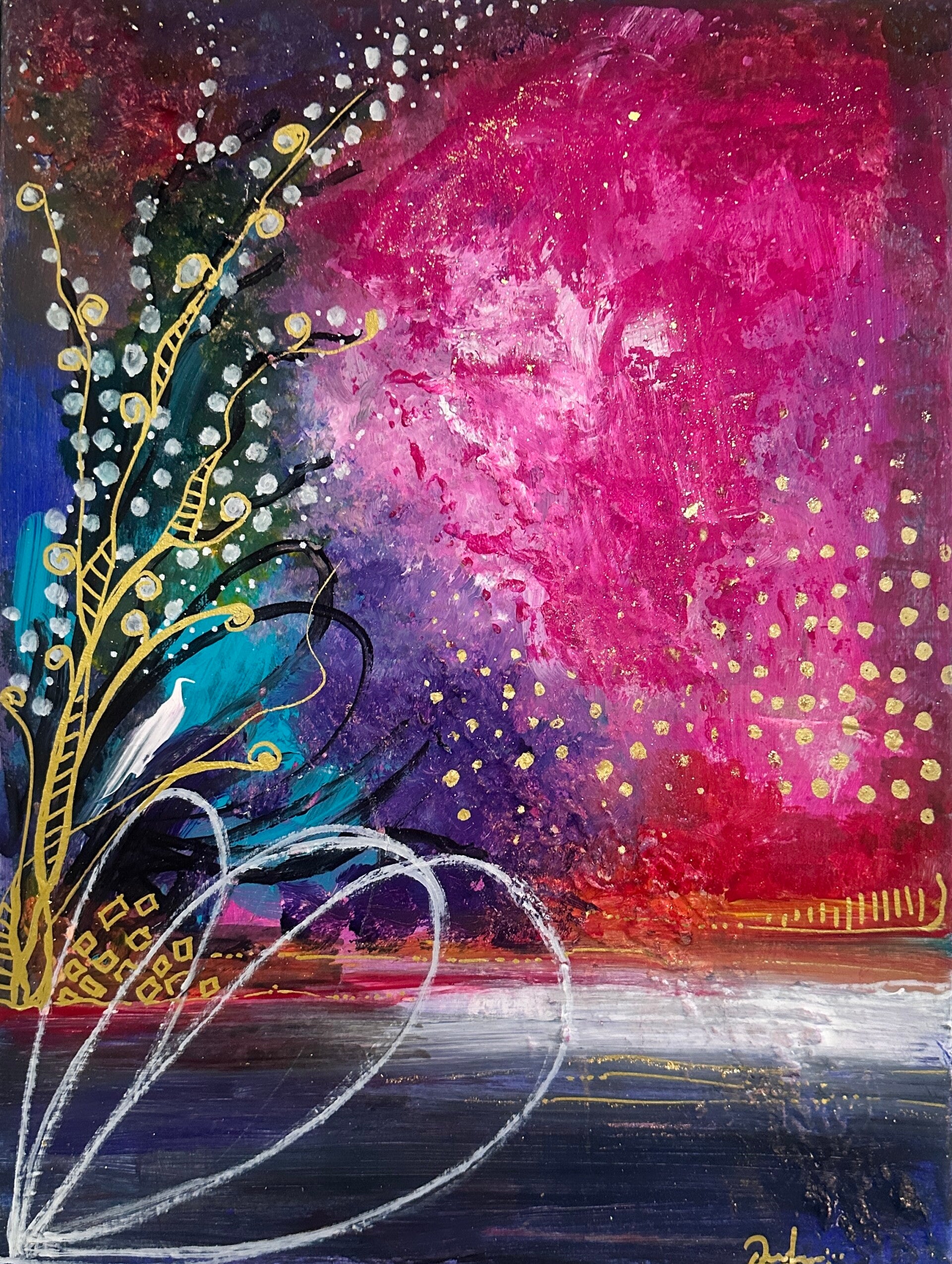The pink Night
