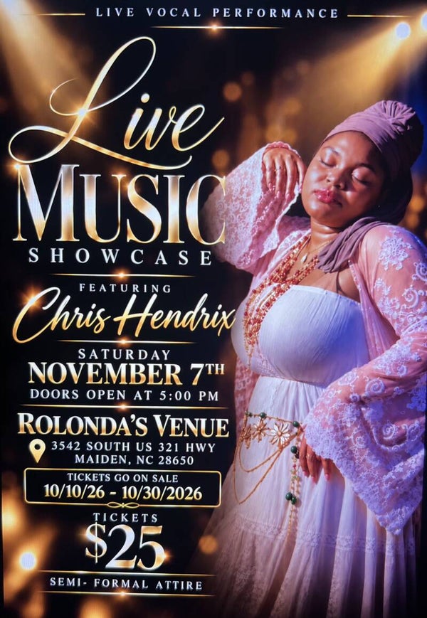 Live Music Showcase Featuring Chris Hendrix