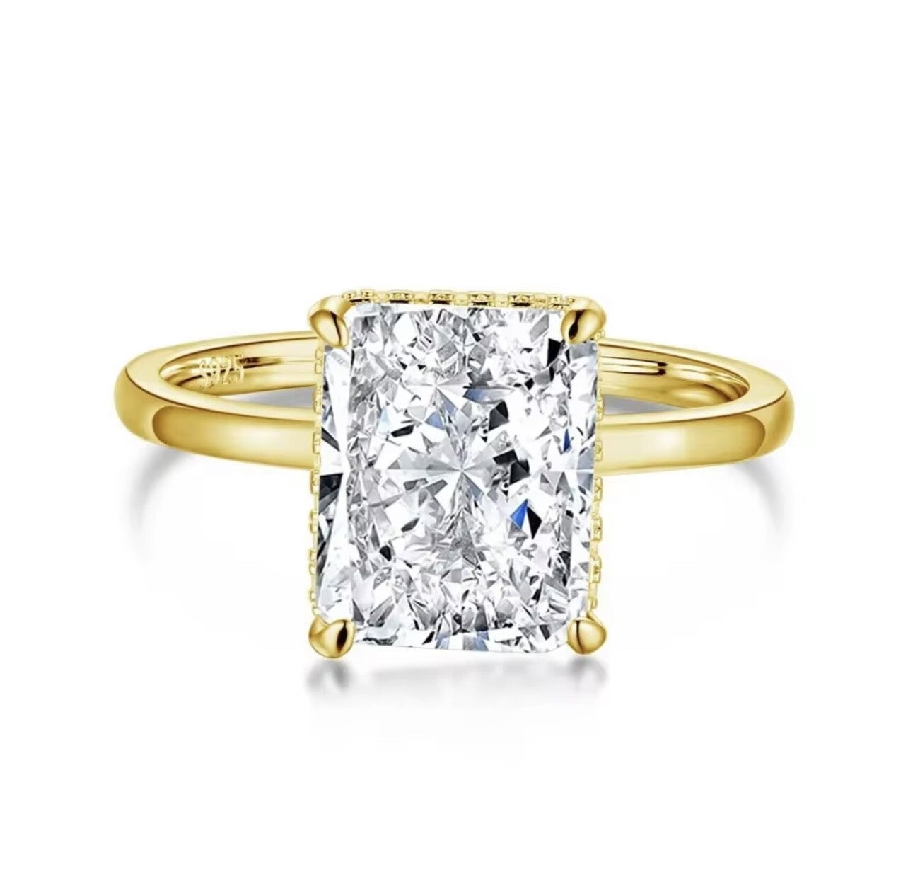 Solitaire Ring Goud