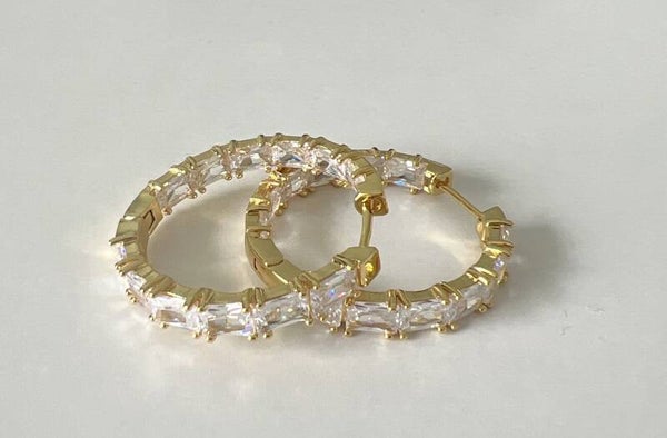 Hoop oorbellen Summer