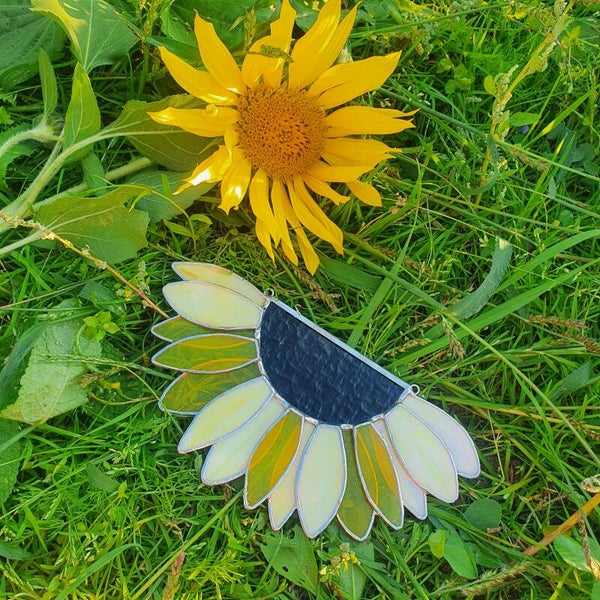 Zonnebloem - iridescent citroen geel