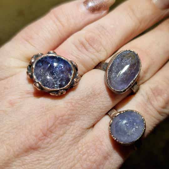 Tanzanite ring