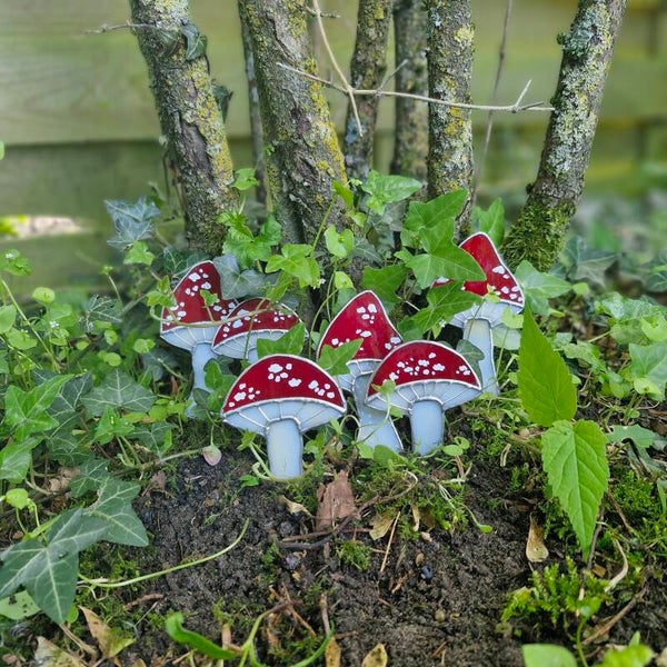 Amanita plant stakes