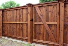 Gate and access upgrade fence project in Fort Worth Texas by TrueLight Property Services