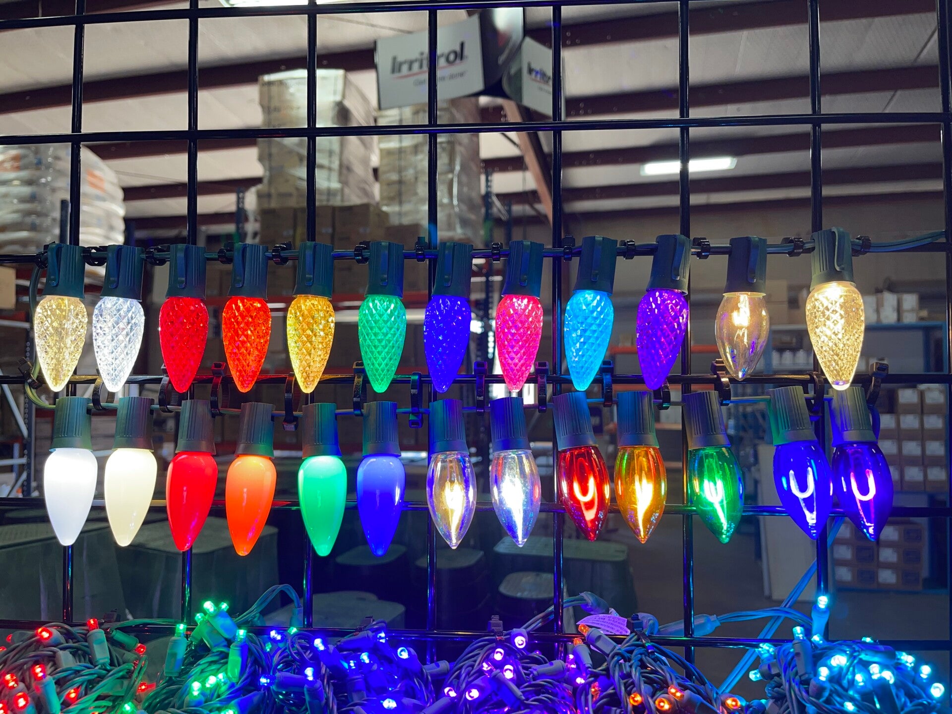 Christmas Light Color Options in Fort Worth Texas