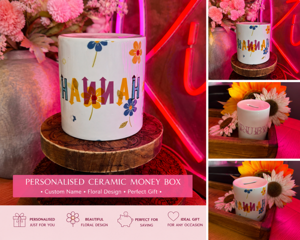 Personalised Ceramic Money Box