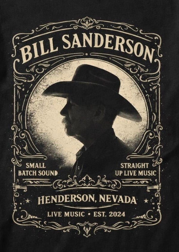 Bill Sanderson Black t-shirt