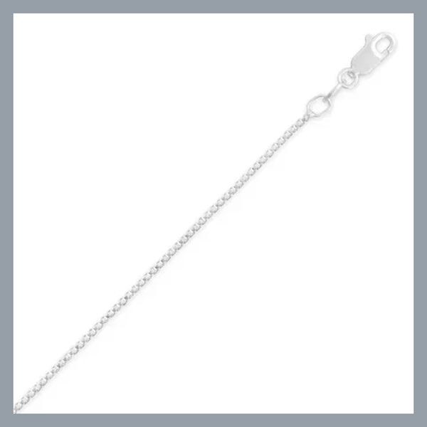 022 Box Chain Necklace (1.1mm)