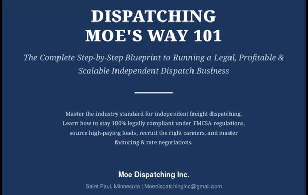 Learn to Dispatch the Moes Way