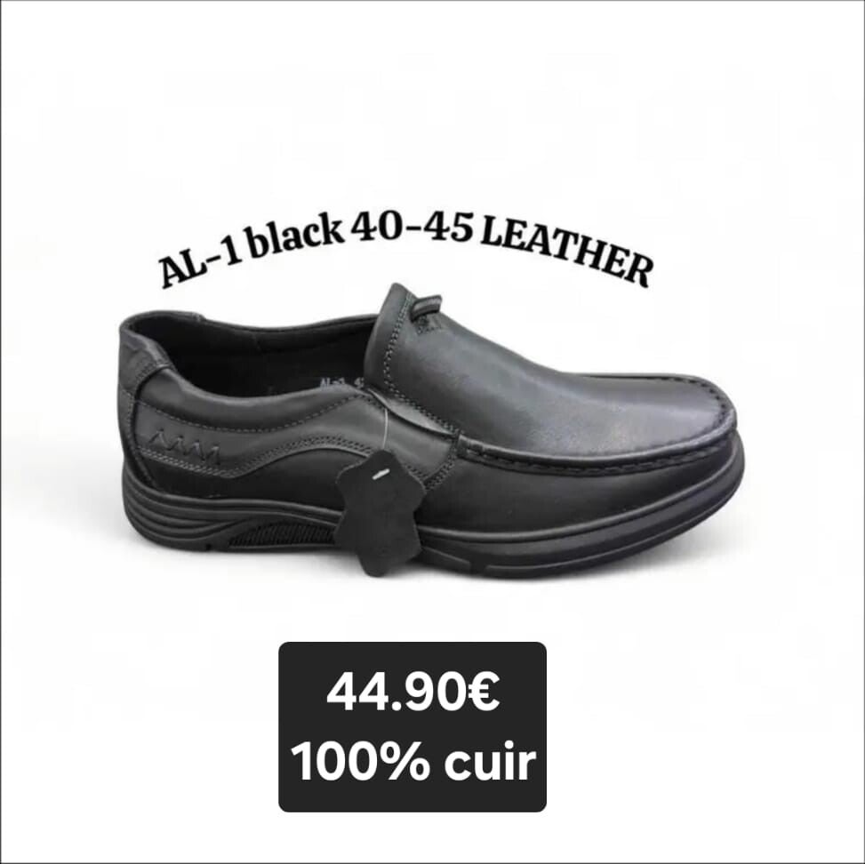 Chaussures en cuir