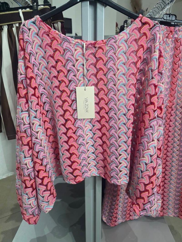 Blouse maille chaude souris