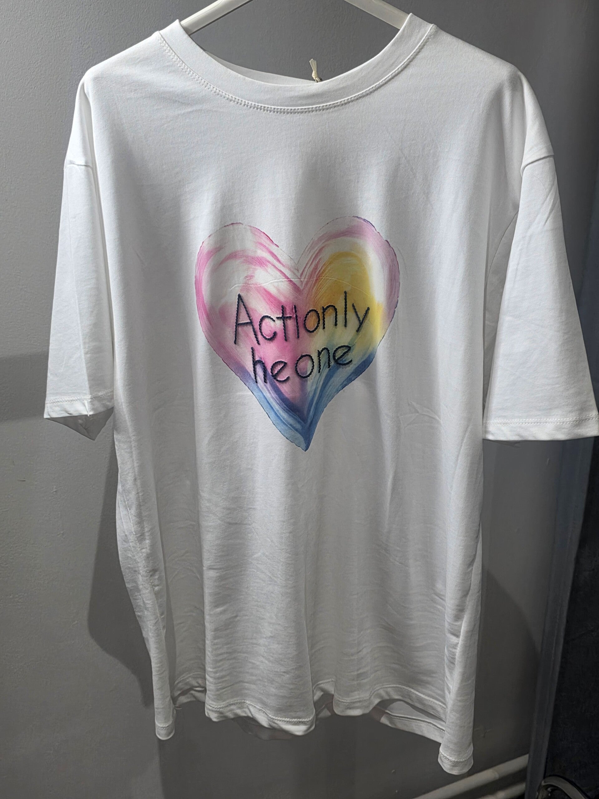 T-shirt long oversize