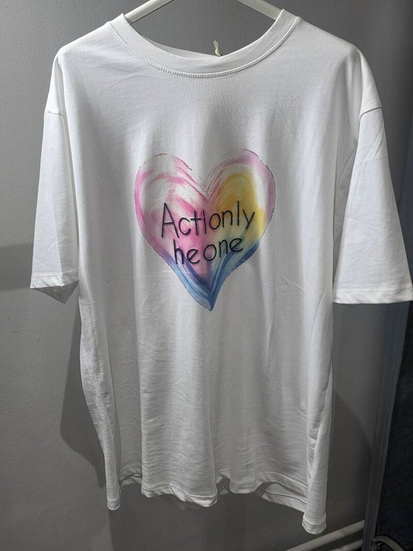 T-shirt long oversize