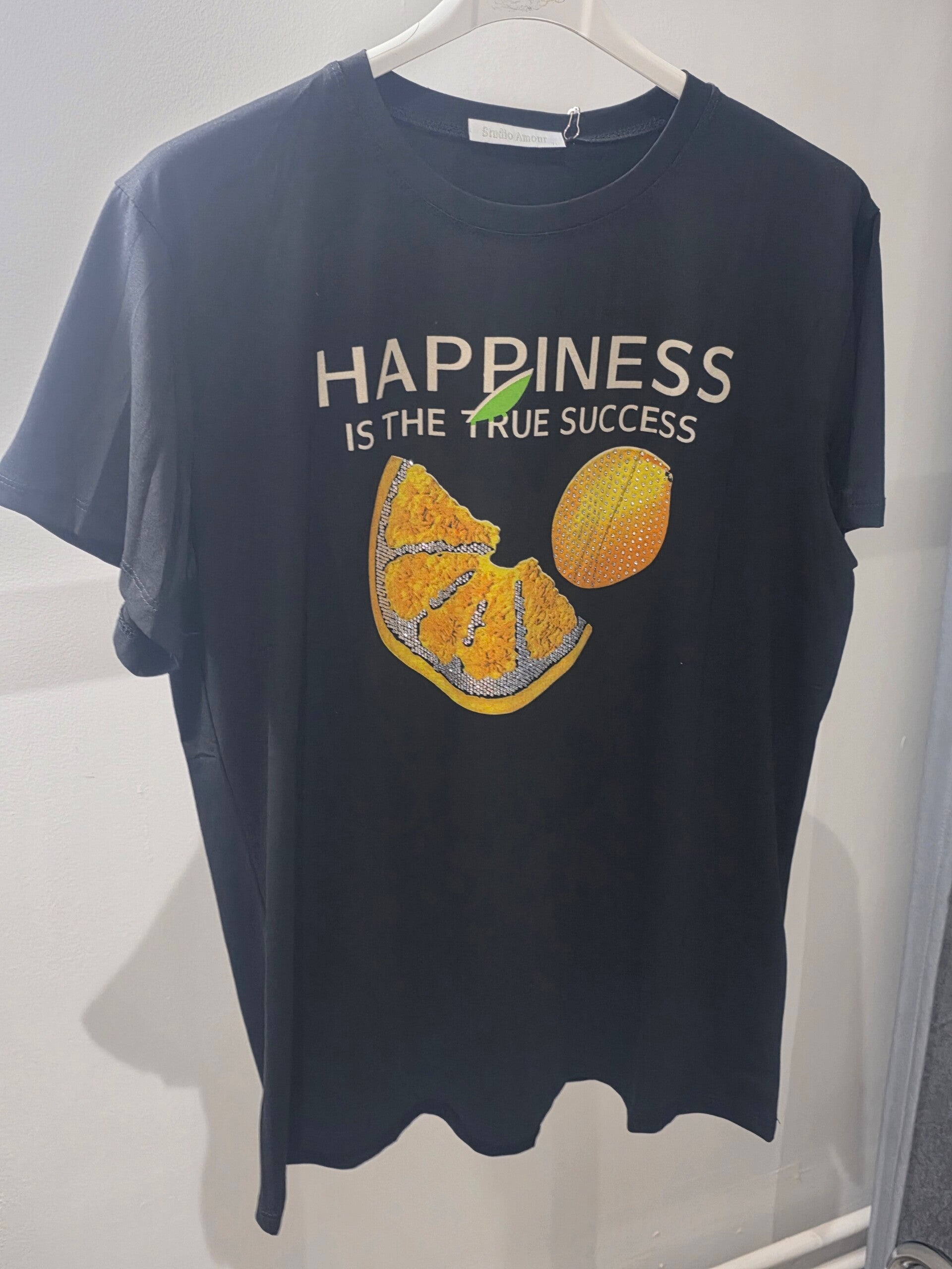 T-shirt orange citron