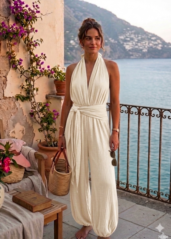 Combi pantalon fluide