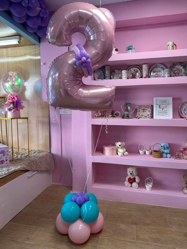 Globos con helio y globos burbuja personalizados