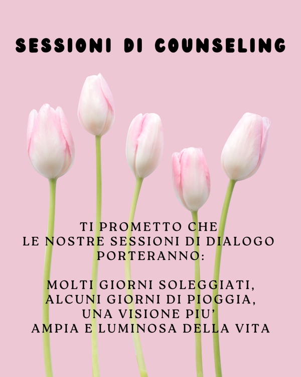 SESSIONI DI COUNSELLING
