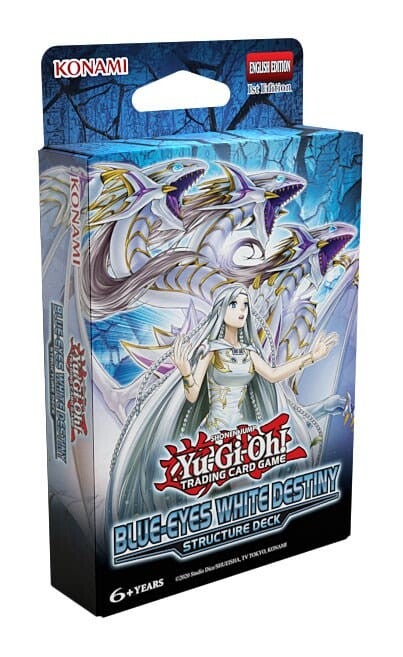 Yu-Gi-Oh! Structure Deck: Blue-Eyes White Destiny - Inglés