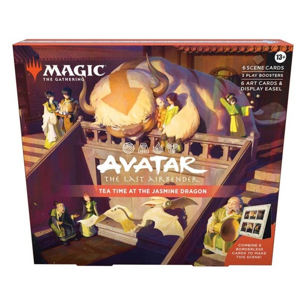 Magic The Gathering Scene Box Avatar The Last Airbender - Tea Time At Jasmine Dragon