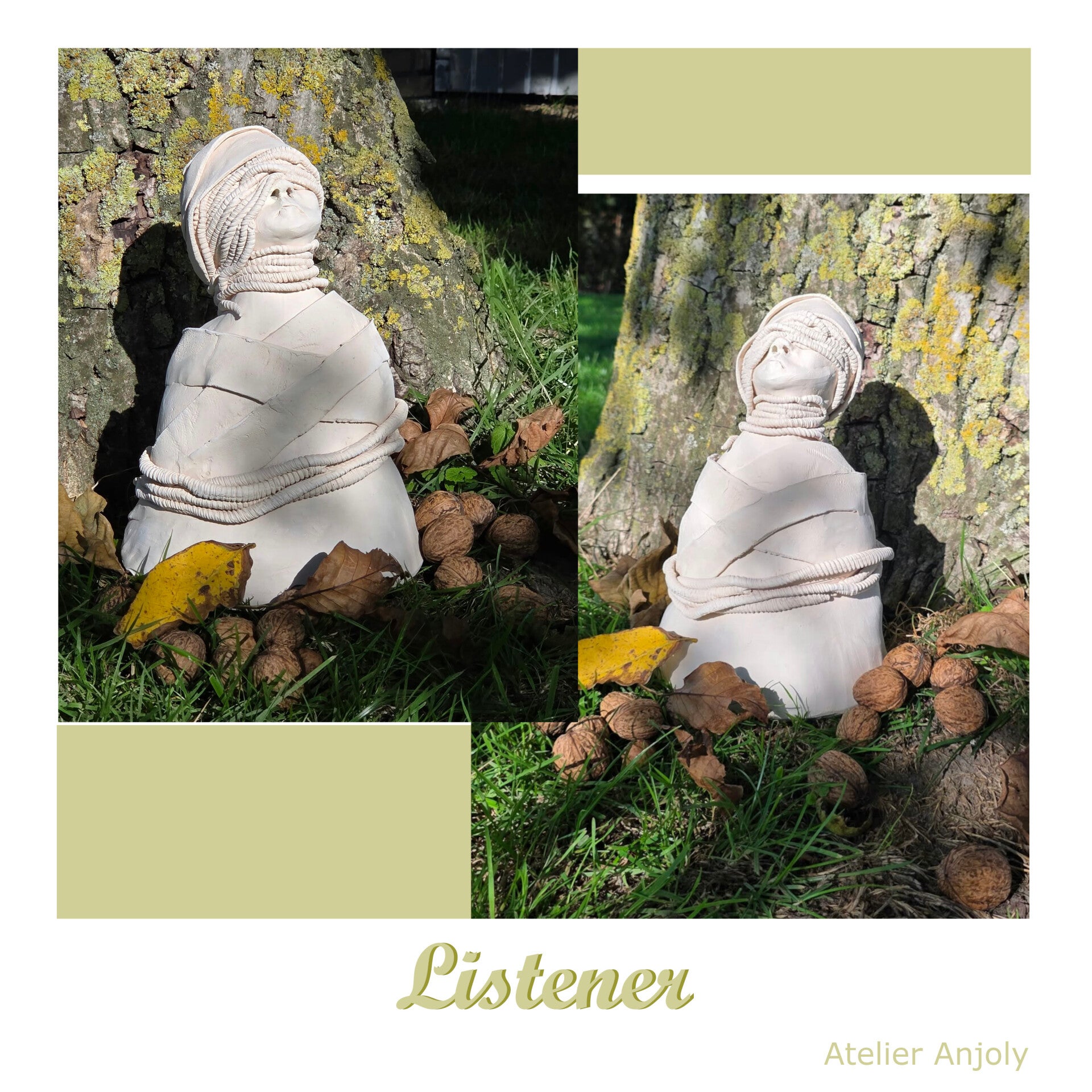 Anjoly keramiek -  handbuild - ceramics - Persyn Annemie - Sculpture - Diksmuide - Belgian Artist