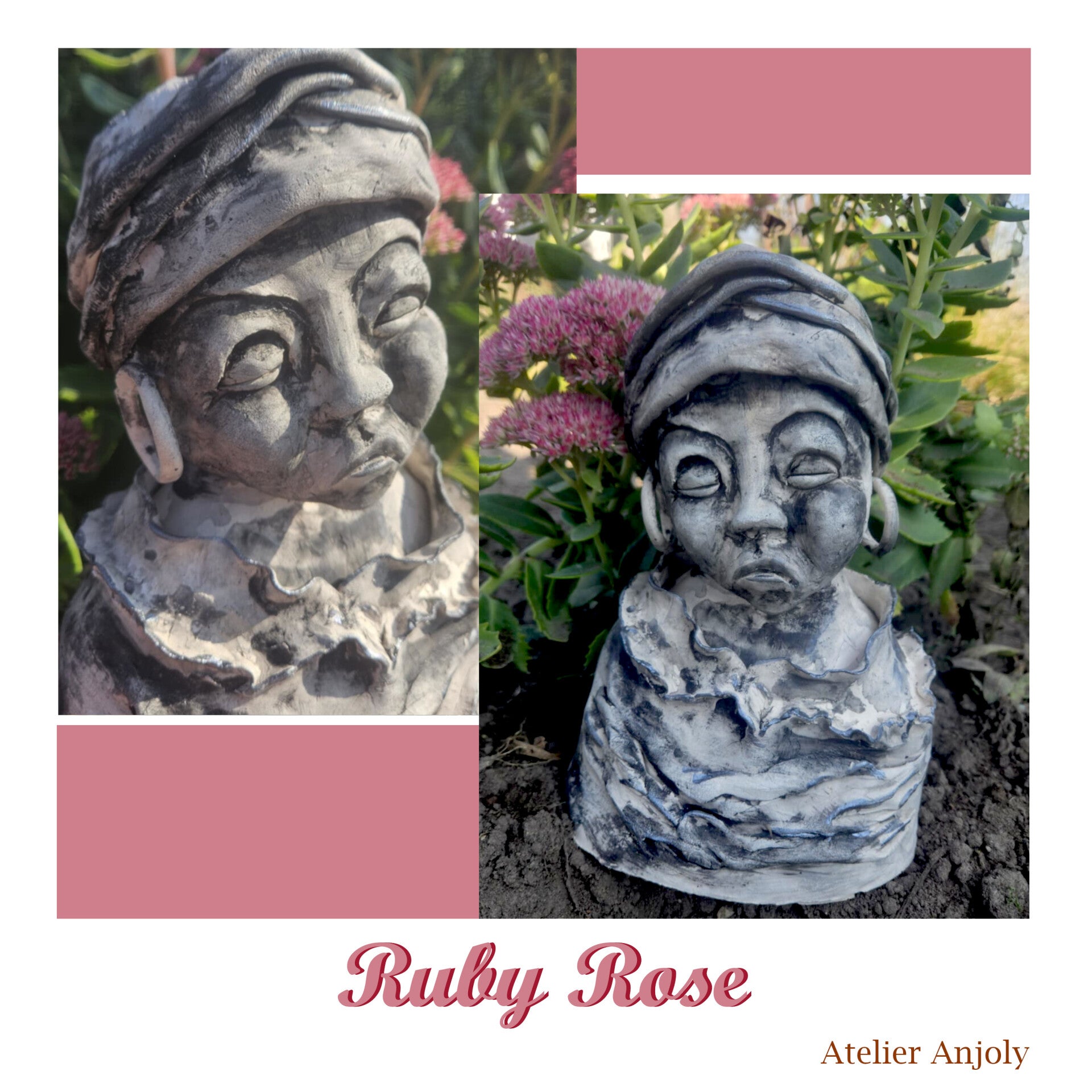 Anjoly keramiek -  handbuild - ceramics - Persyn Annemie - Sculpture - Diksmuide - Belgian Artist