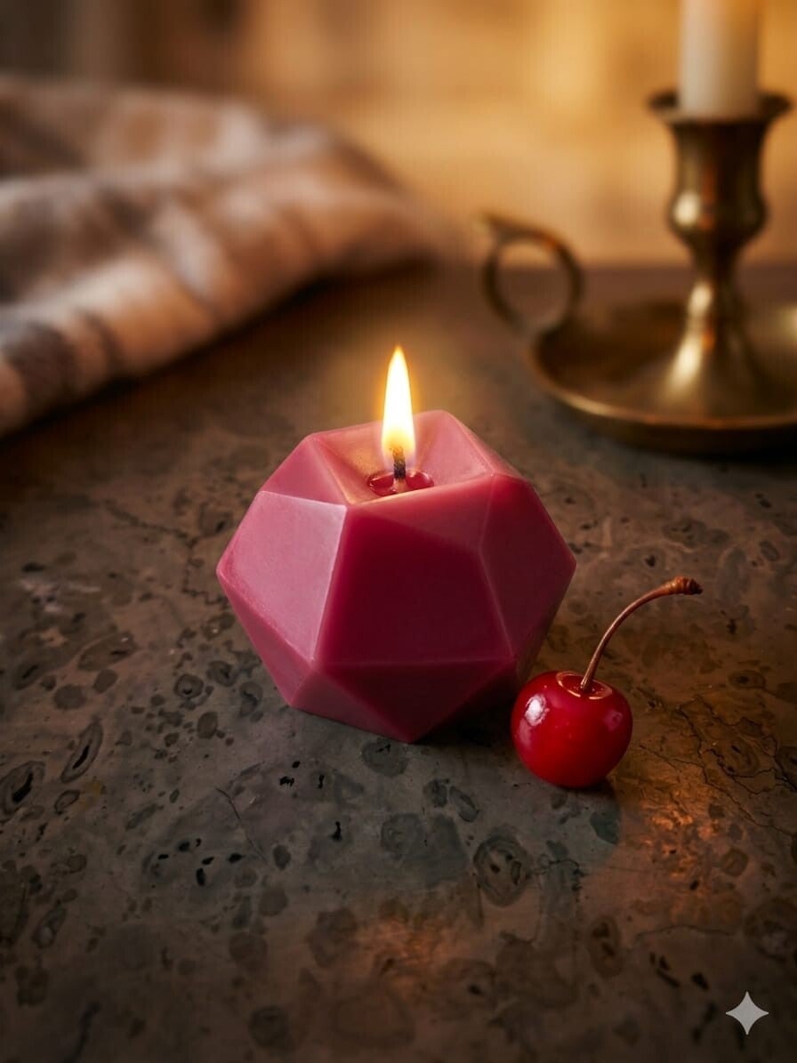 Bougie hexagone