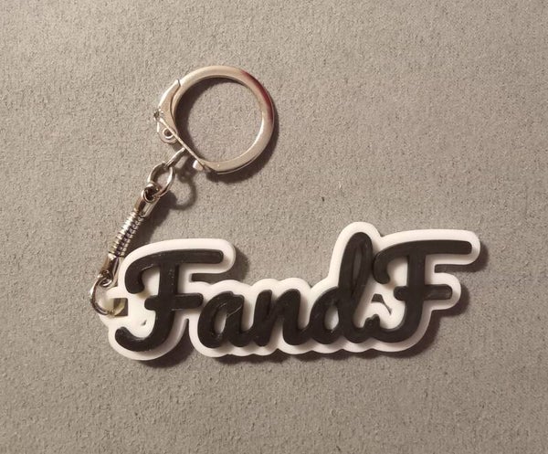 Porte clés F'R'E'D AND F'R'E'D