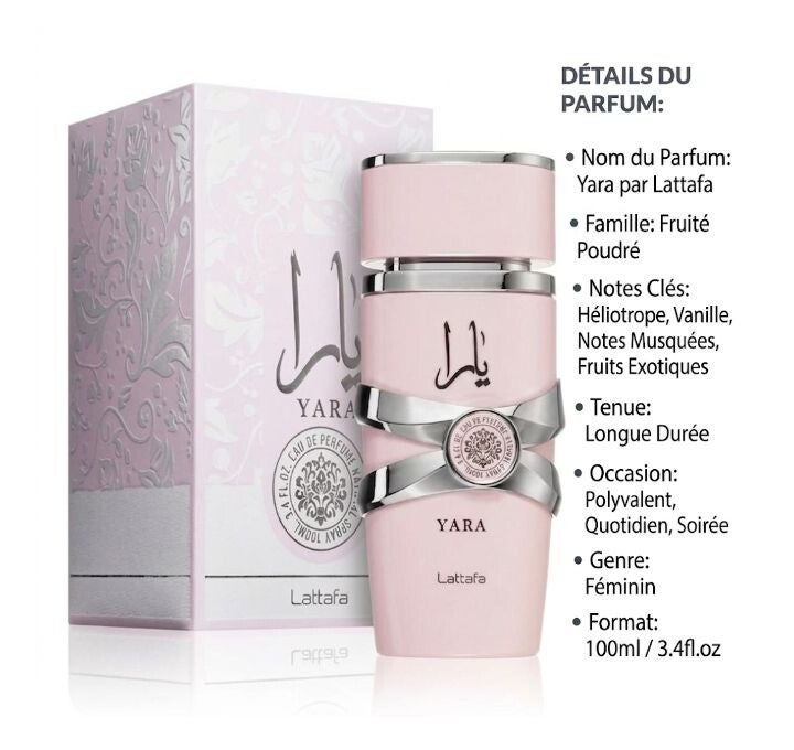 Parfum Yara par Lattafa