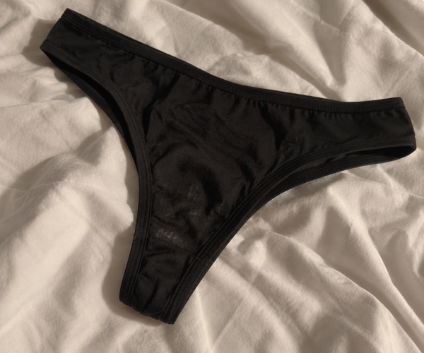 My Worn Black Thong