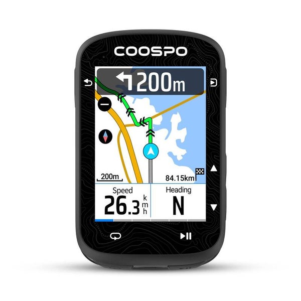 COOSPO CS600 GPS Fietscomputer – Kaartnavigatie – 2.4” Touch – 36u accu